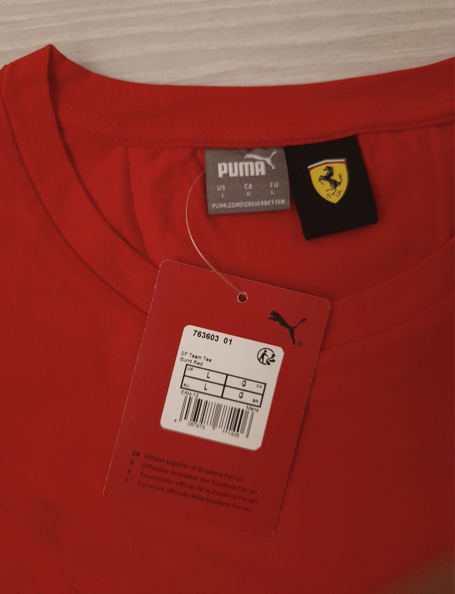 koszulka Scuderia Ferrari 2024, F1, Formula 1, Puma,Leclerc,Hamilton L