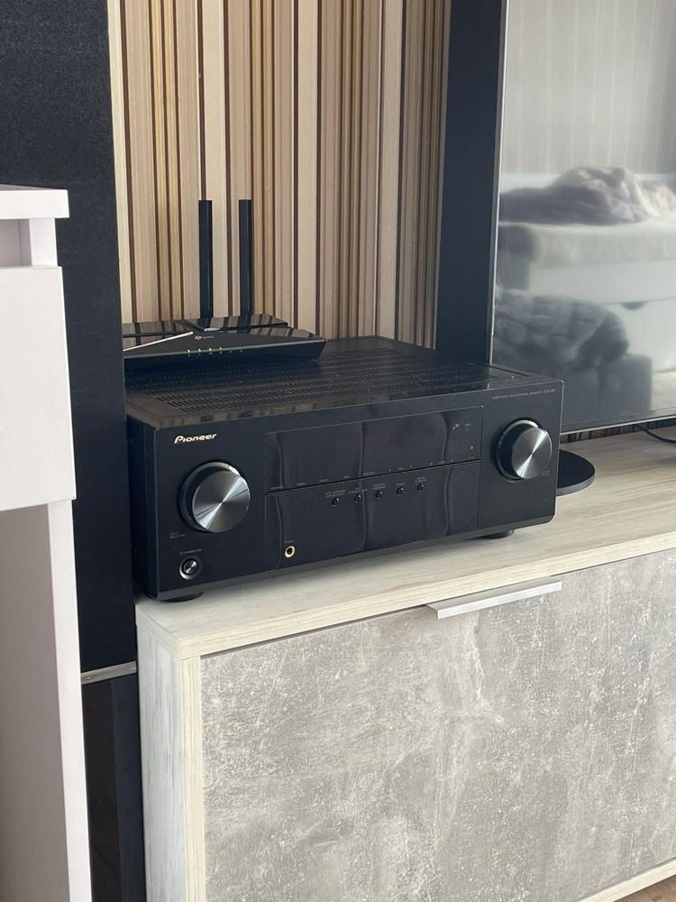 Продам Pioneer vsx 321 с колонками,пассивным саббуфером pioneer