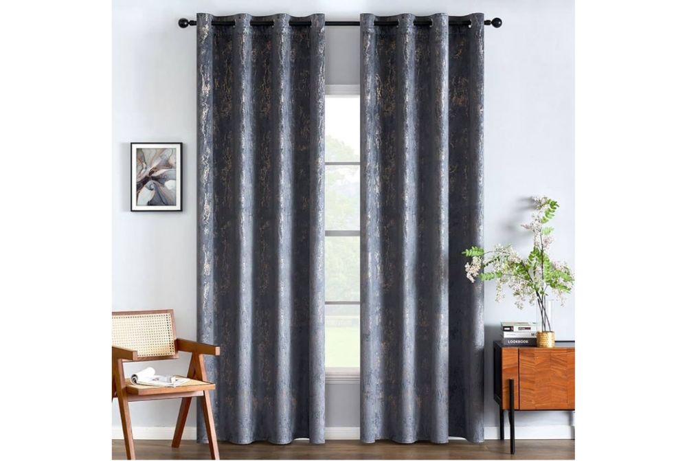 2 Zasłony Aksamitne 140x260cm. Zaciemniające Termiczne Na Przelotkach