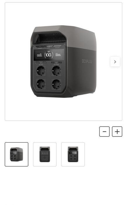 Power station ECOFLOW DELTA 3 1800W