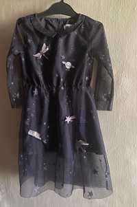 Сукня сіточка космос зорі плаття H&M на 2-3 роки платье 2-3 года