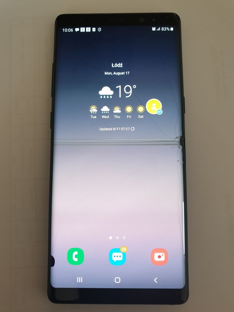 Samsung Note 8  telefon