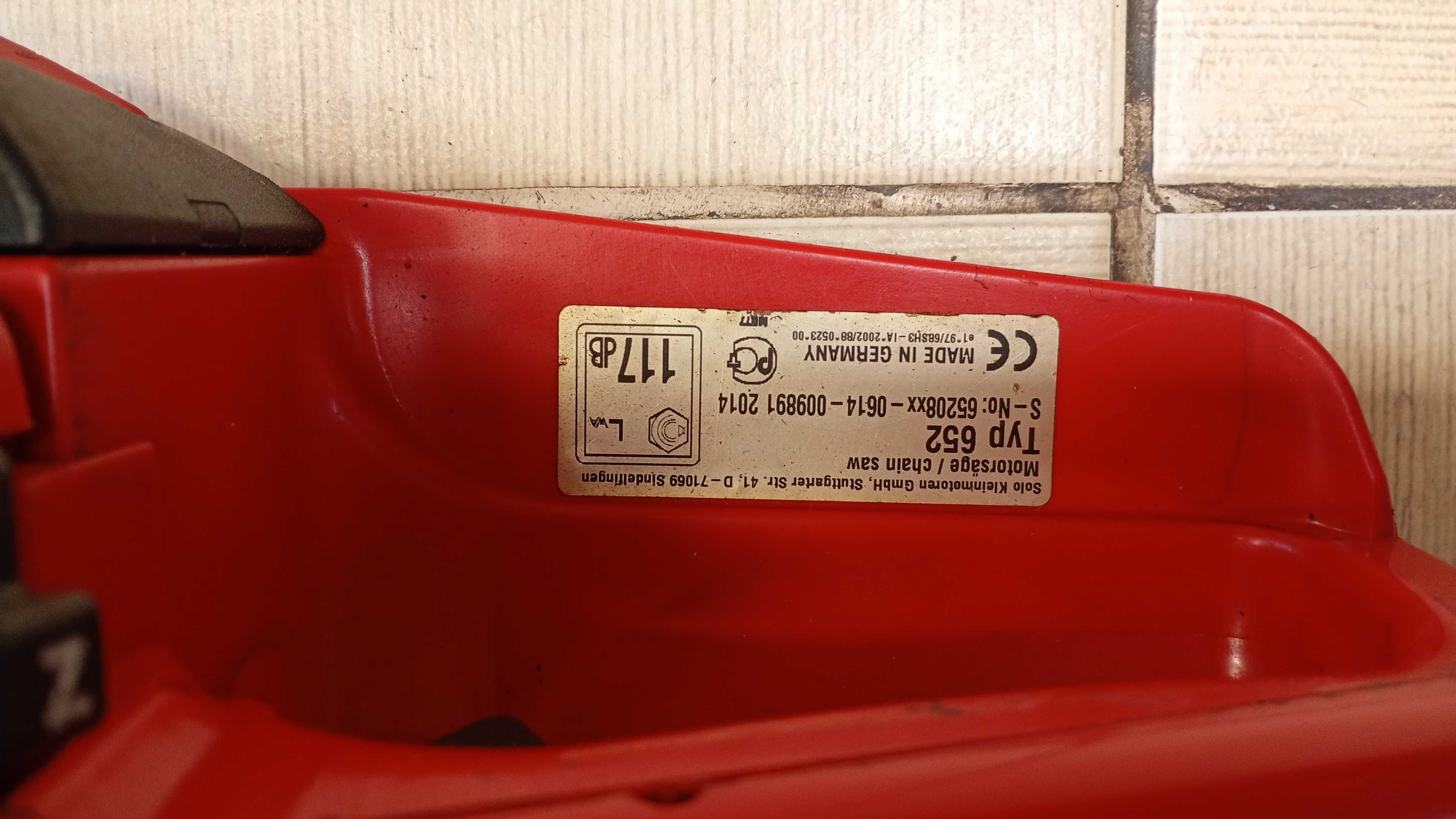Piła spalinowa Solo 652 3,3KM komis madej