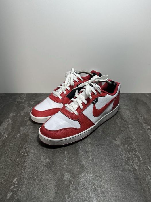 Кросівки Nike Ebernon Low Premium ‘White University Red’