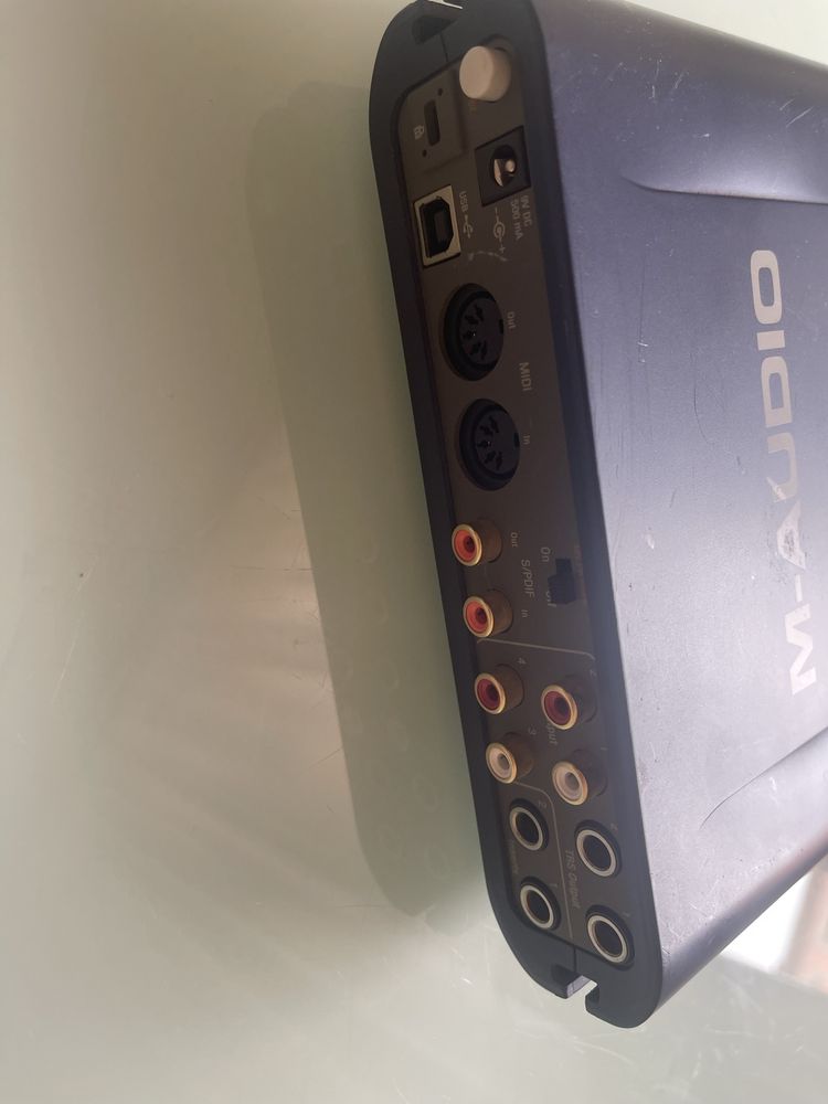 interfejs audio usb M-audio fast track pro