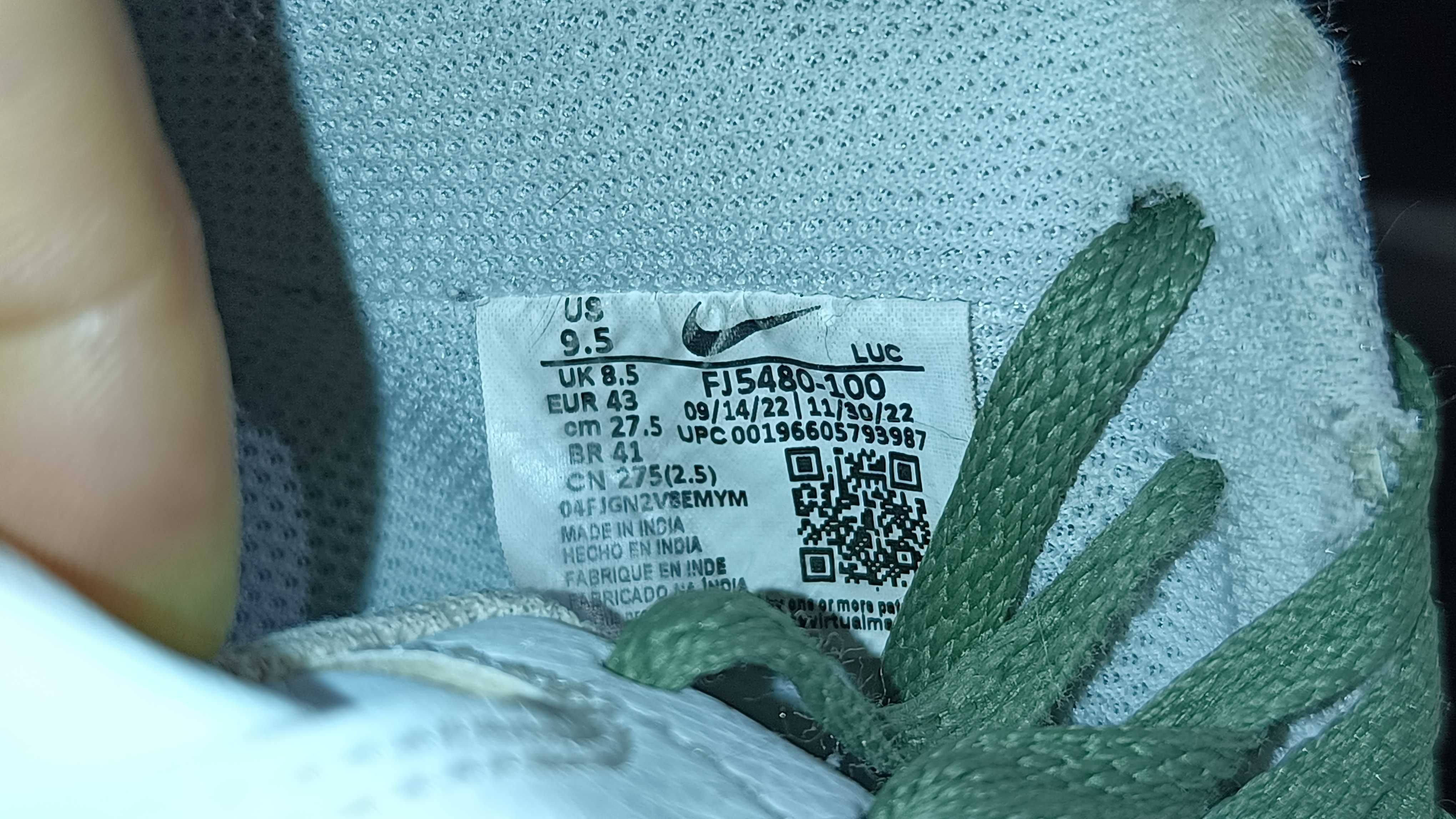 Męskie sneakersy NIKE COURT VISION LOW r.43 stan bardzo dobry