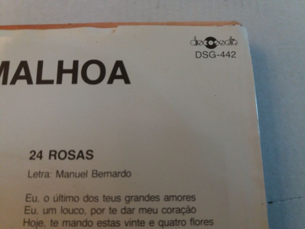 Vinil Antigo > José Malhoa - 24 Rosas