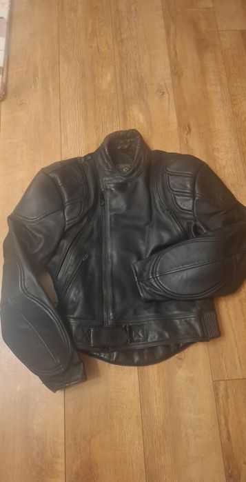 Kurtka męska motocyklowa skórzana rozmiar M