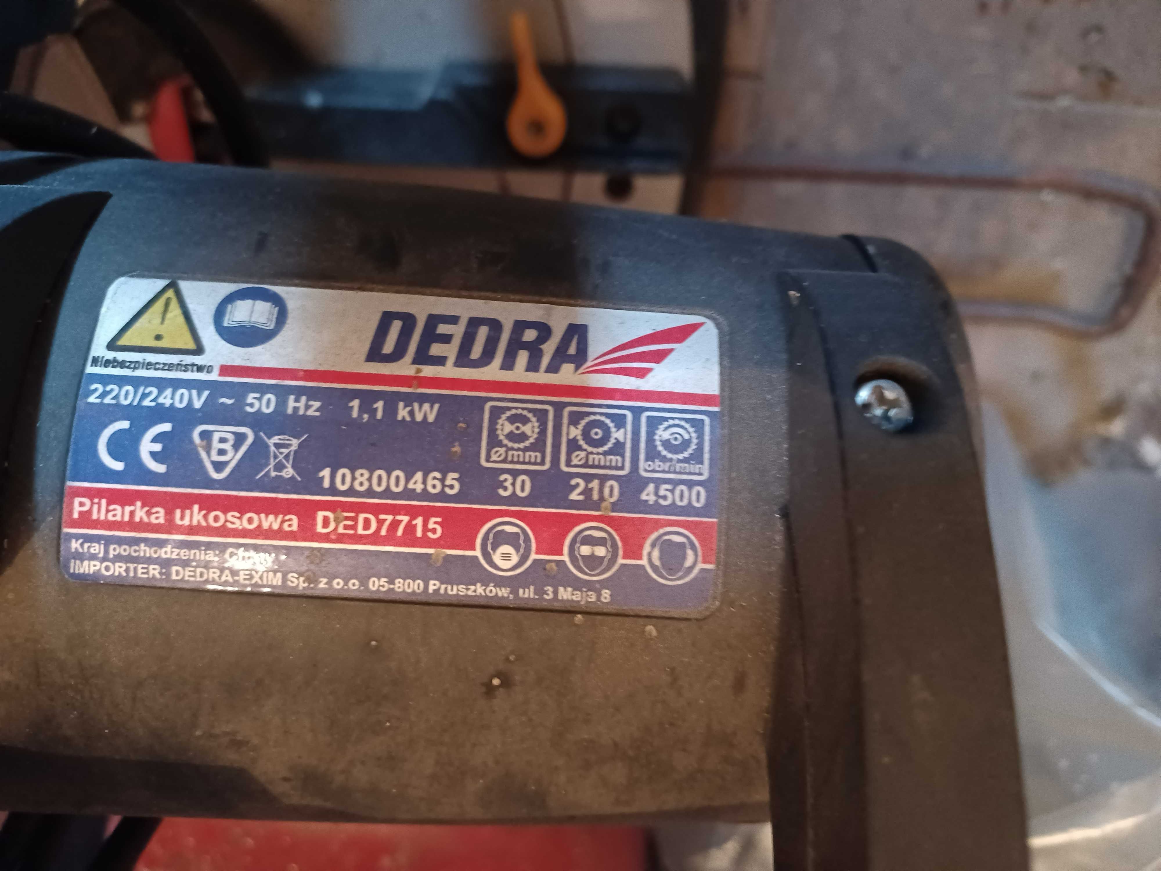 Używana pilarka ukosowa DEDRA DED7715