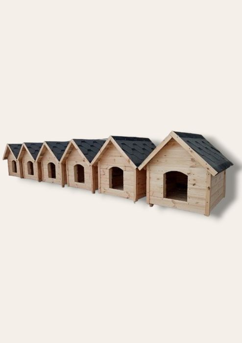 Buda dla psa ocieplana solidna nowa każdy wymiar Owczarek