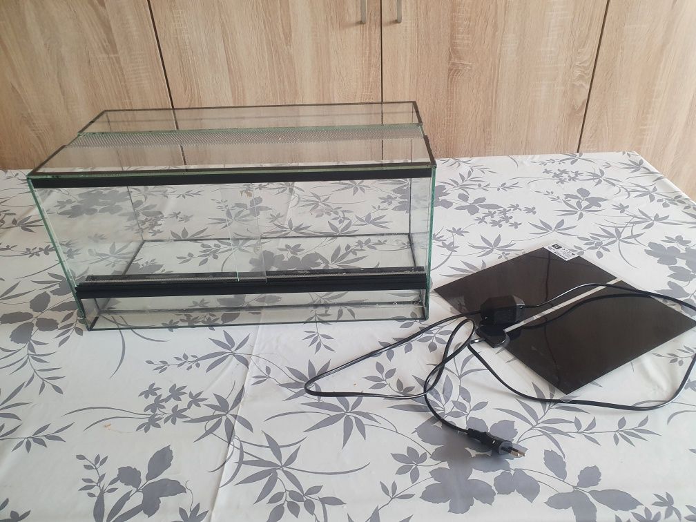 Terrarium dla węża gekona 25x24x49