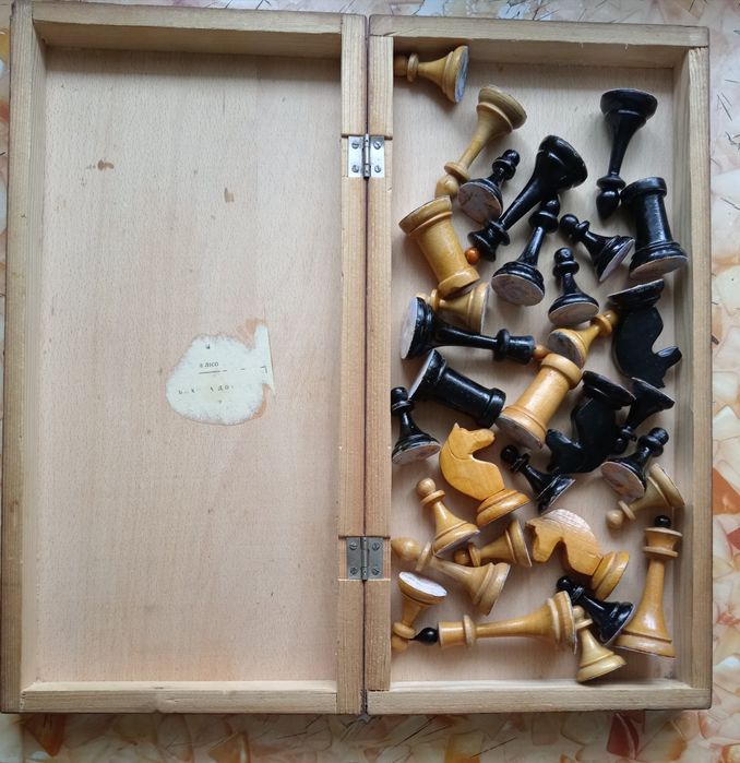 Шахмати радянські , дошка 40х40 см