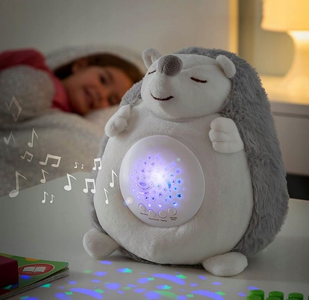 Funmuch Pluszowy Jeż z projektorem I muzyką