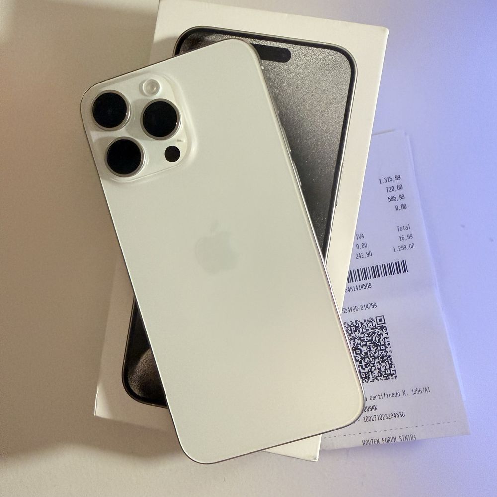 Iphone 15 pro max 256gb c/garantia