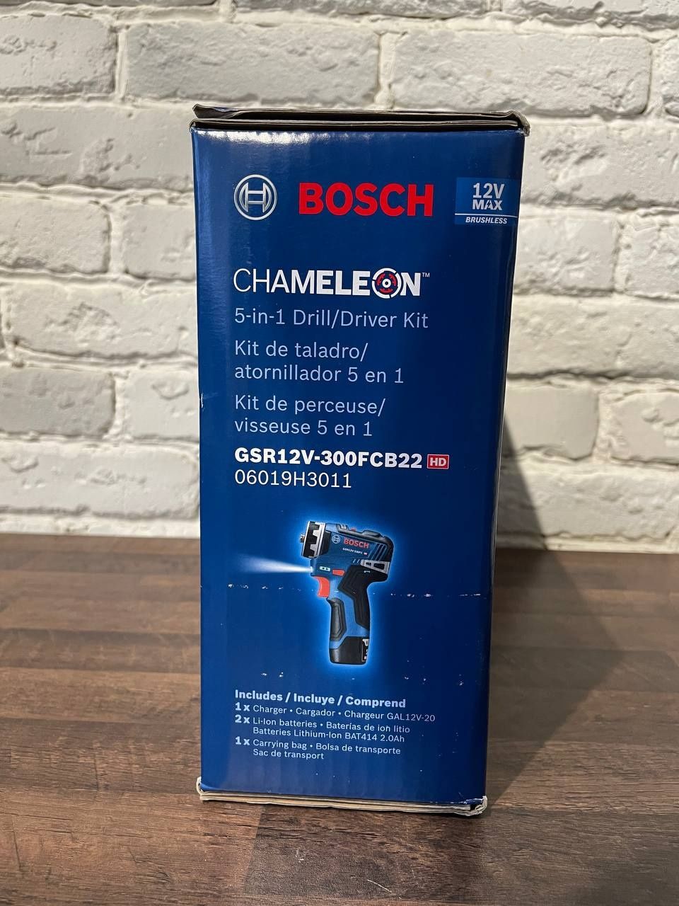 Bosch GSR12V-300 FCB22 35FC дриль шуроповерт безщітковий акумуляторний