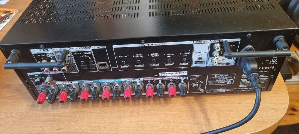 Amplituner Denon AVR-X1100 używany sprawny