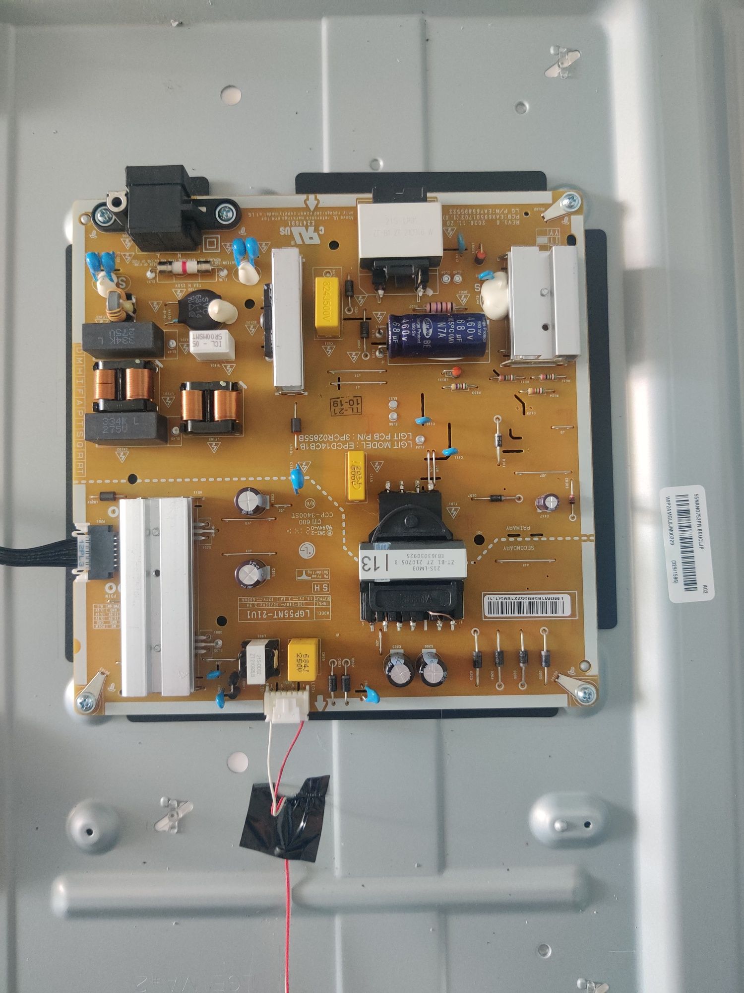 LG 55NANO753PR na części