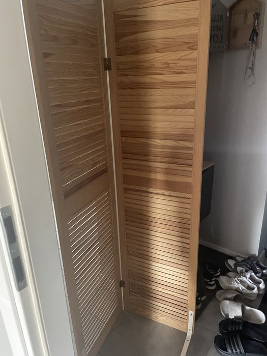 Parawan ażurowy drewniany