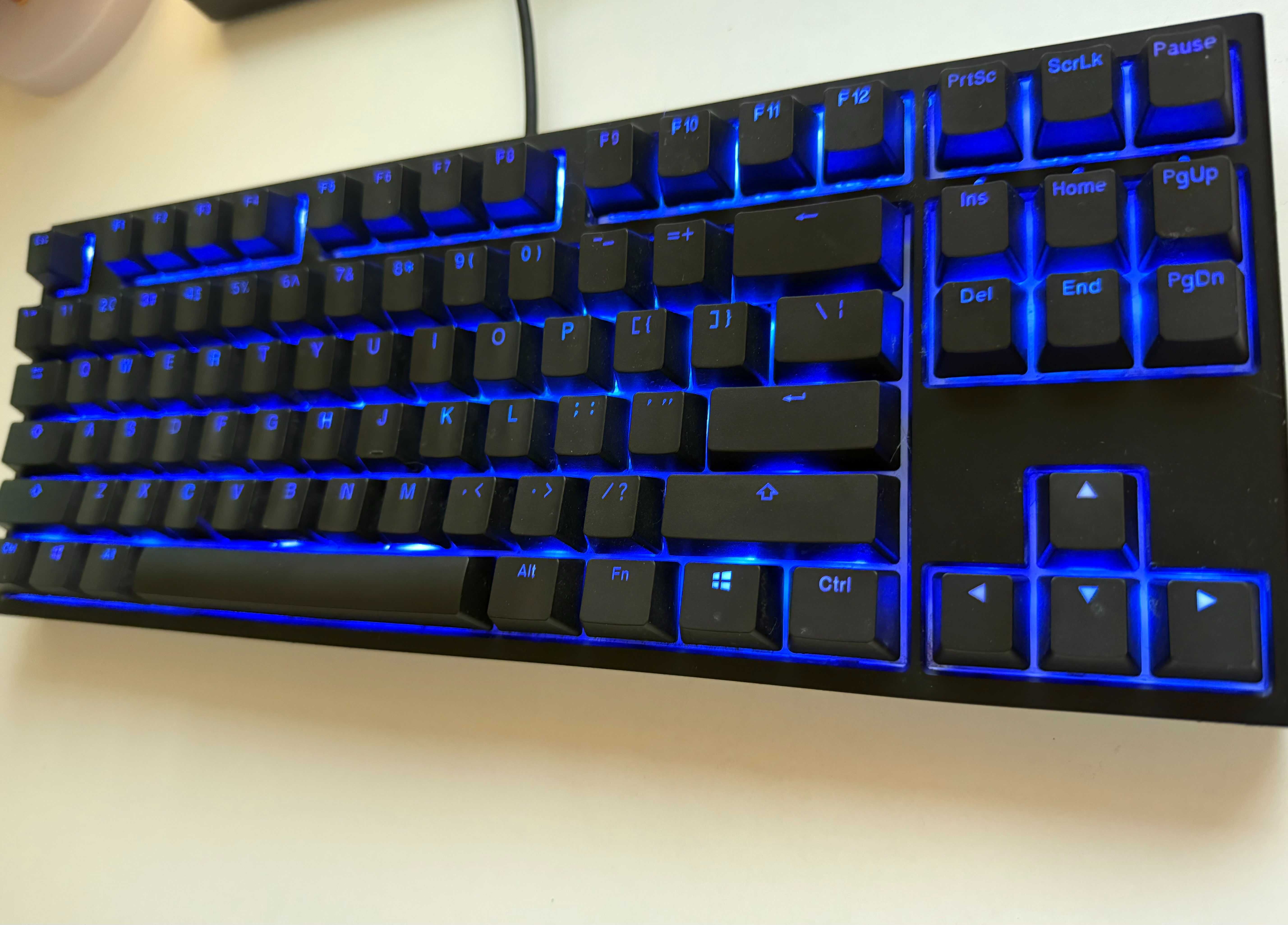 Ducky One 2 80% TKL RGB Cherry MX Brown DoubleShot PBT ANSI