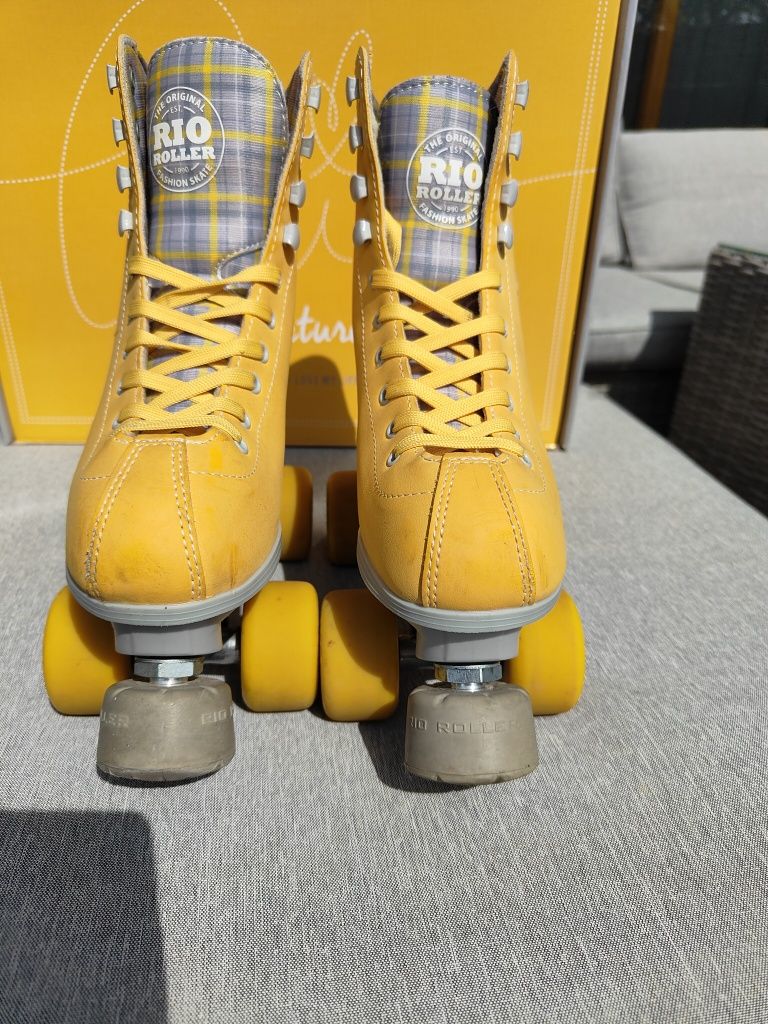 Wrotki RIO roller Signature 37 rio280 yellow żółte