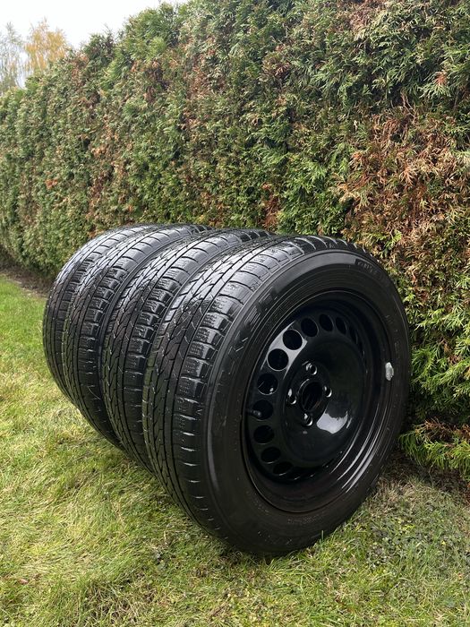 Koła zimowe felgi stalowe R15 4x100  opel corsa d