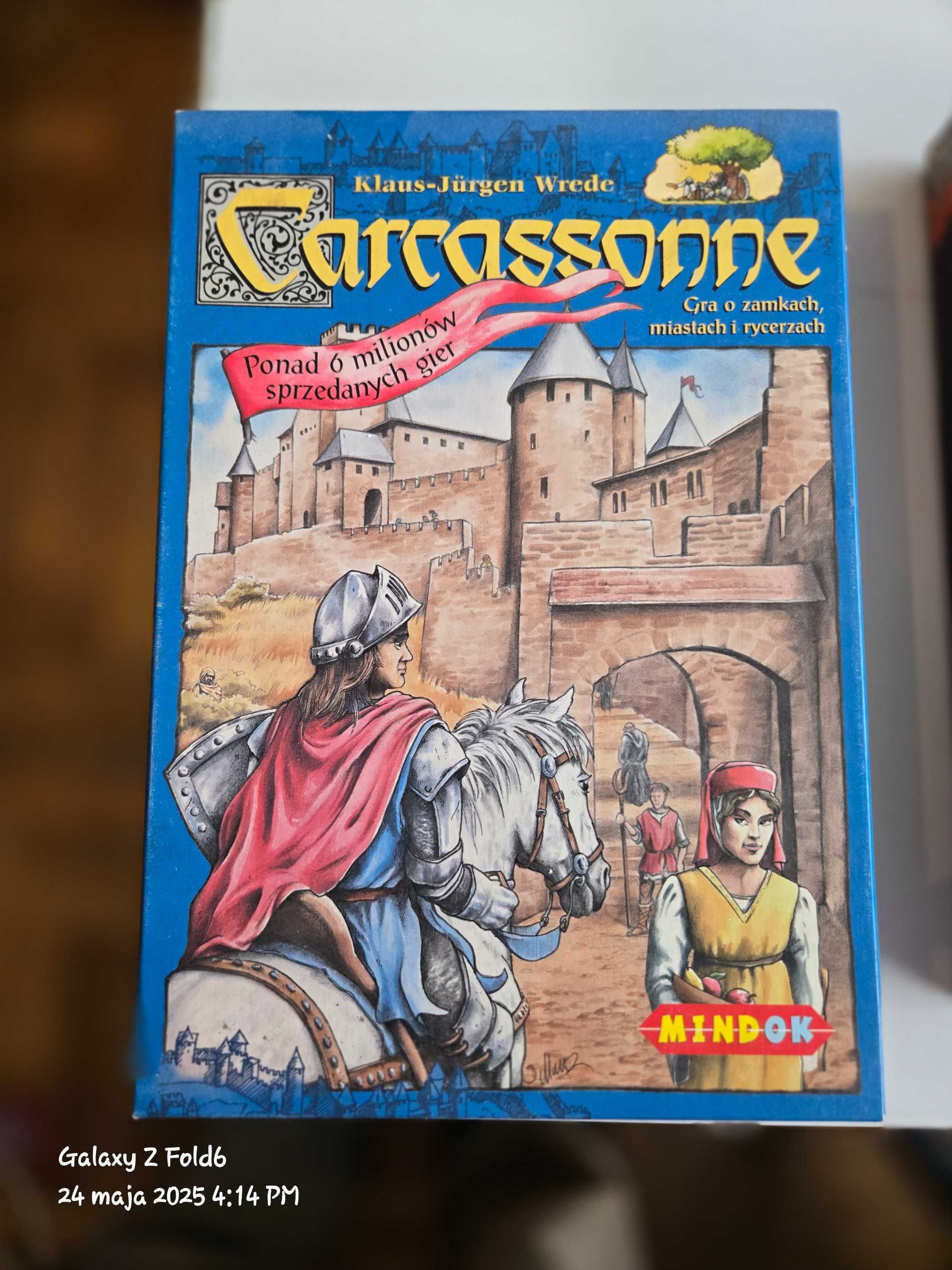Carcassonne - gra planszowa z dodatkiem karczmy i katedry