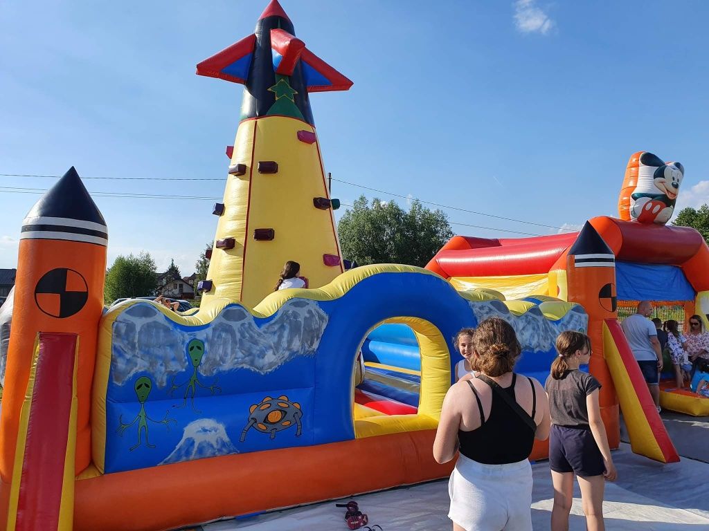 WYNAJEM Dmuchańców PIANA PARTY Wynajem Zjeżdżalni Dmuchańce Wata
