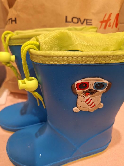 Kalosze gumowce dzieciece r.27 bdb stan