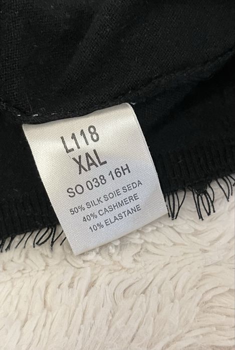 Cashmere bolerko czarne