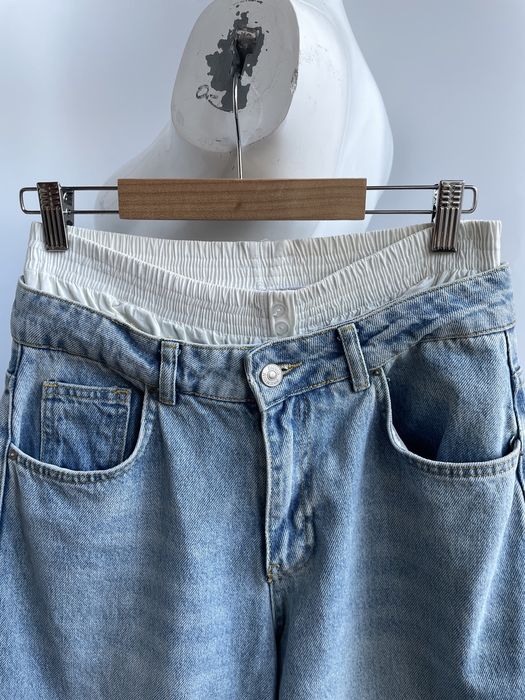 Широкі джинси baggy wide leg очень широкие джинсы prihodova