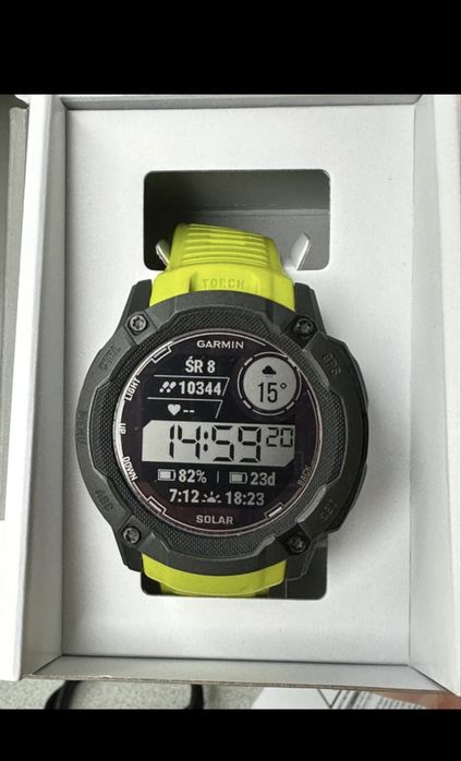 Garmin Instinct 2x solar gwarancja jak nowy