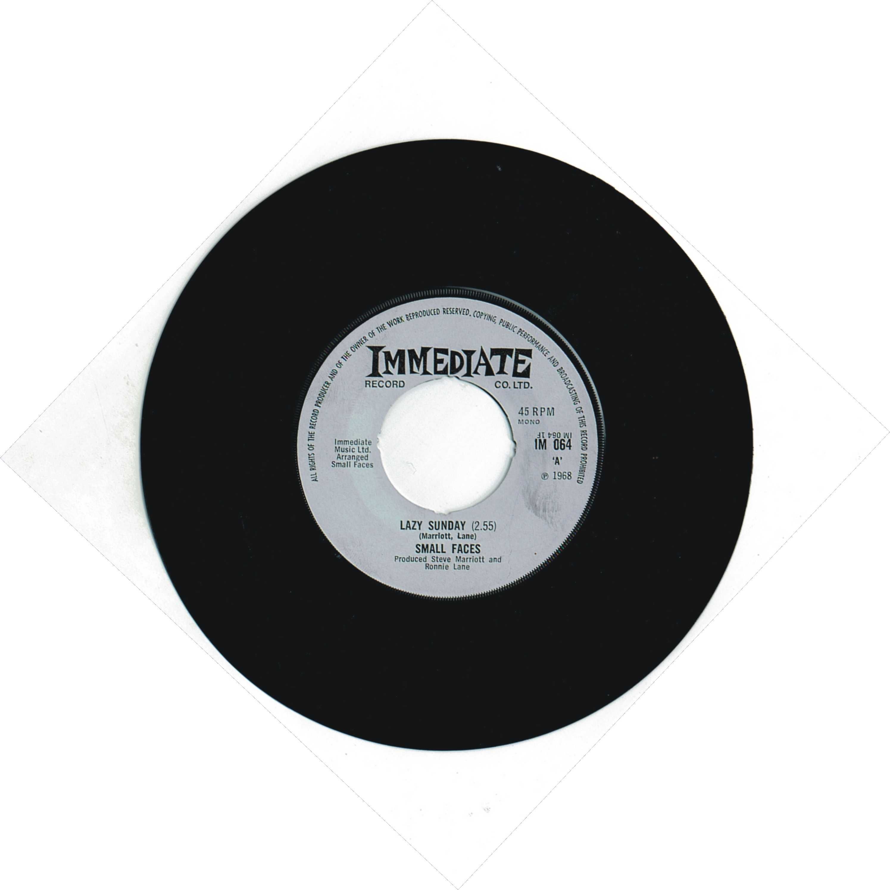 Small Faces – Lazy Sunday - 1968- 45 rpm