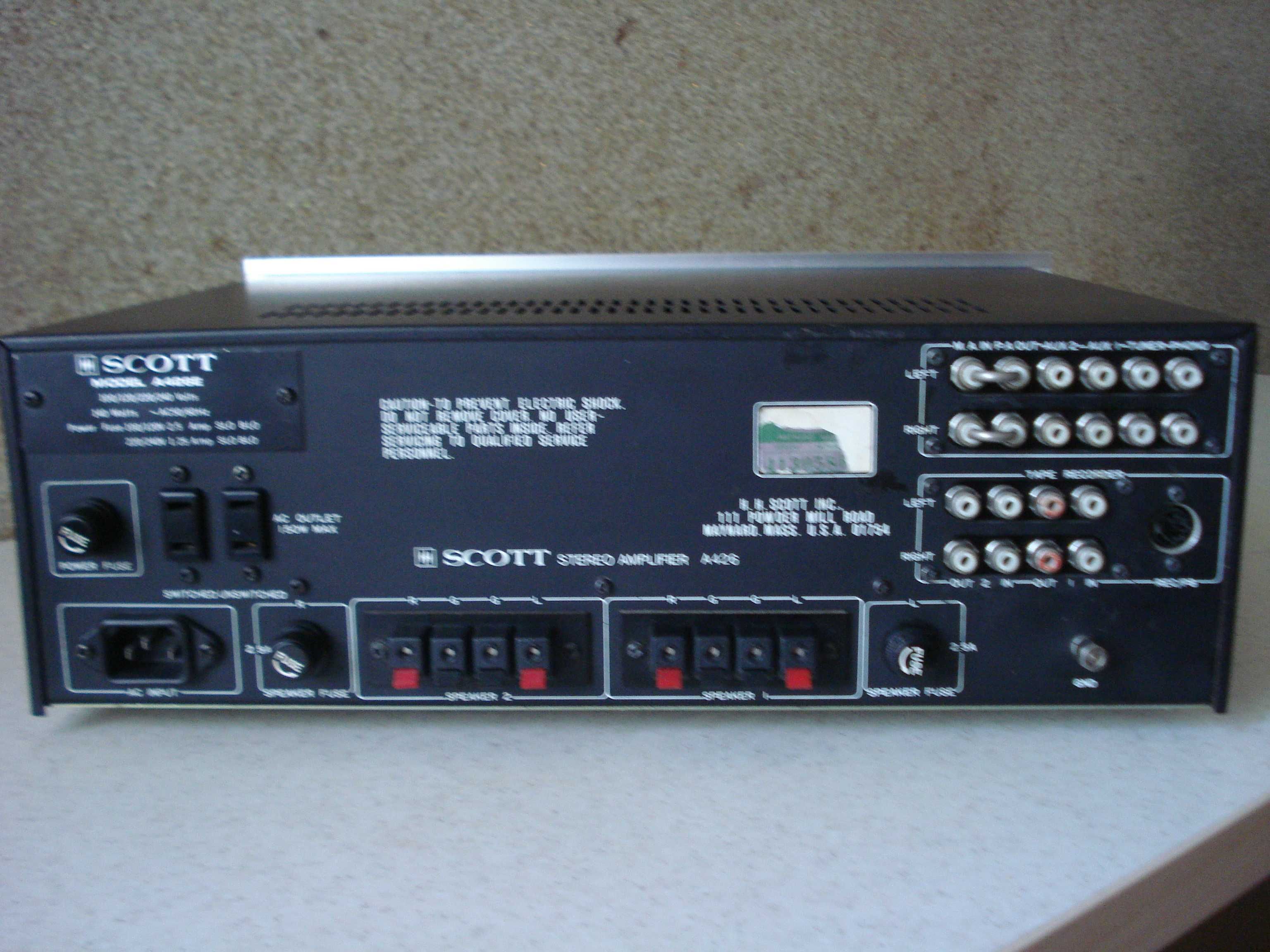 Підсилювач "Scott" A 426