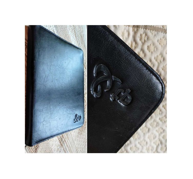 teczka aktówka konferencyjna skórzana organizer zasuwany biwuar notes