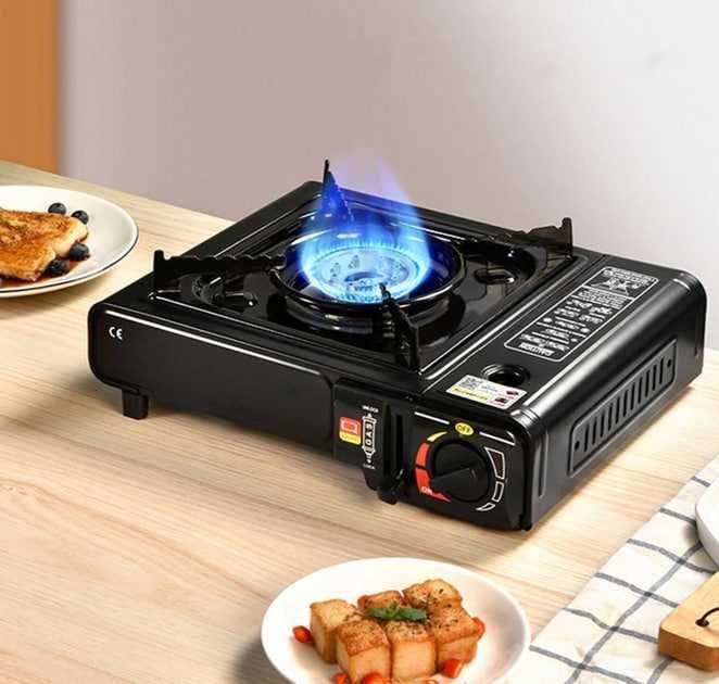 Плита газова настільна в кейсі Happy Home/ Плита газовая туристическая