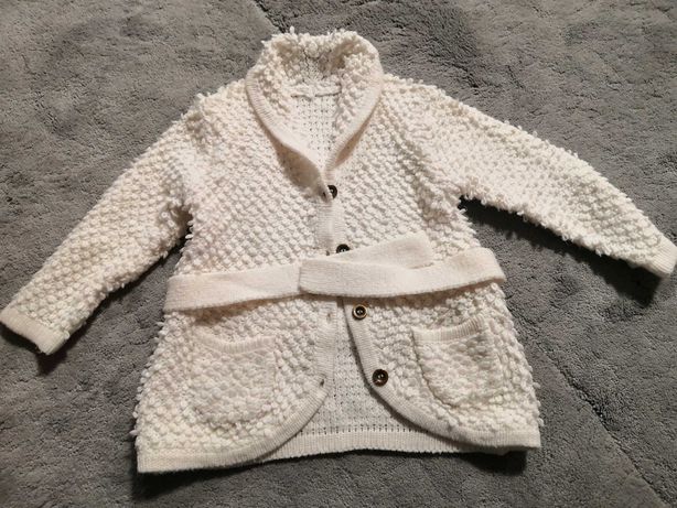 Sweterek dla dziewczynki, rozmiar 80-86