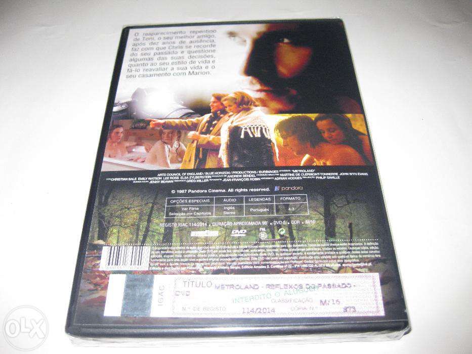 DVD "Reflexos do Passado" com Christian Bale/Selado/Raro