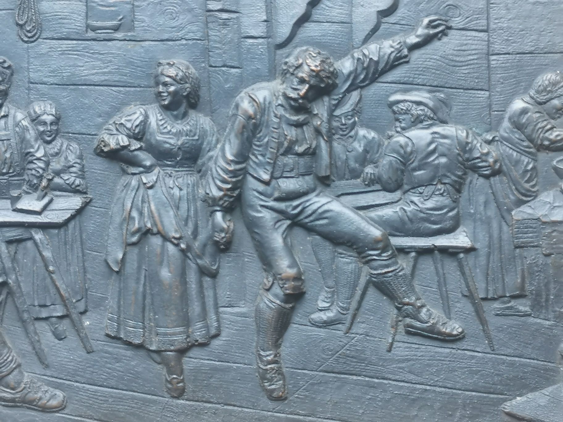 Stary Relief wypukły, Plakieta. .