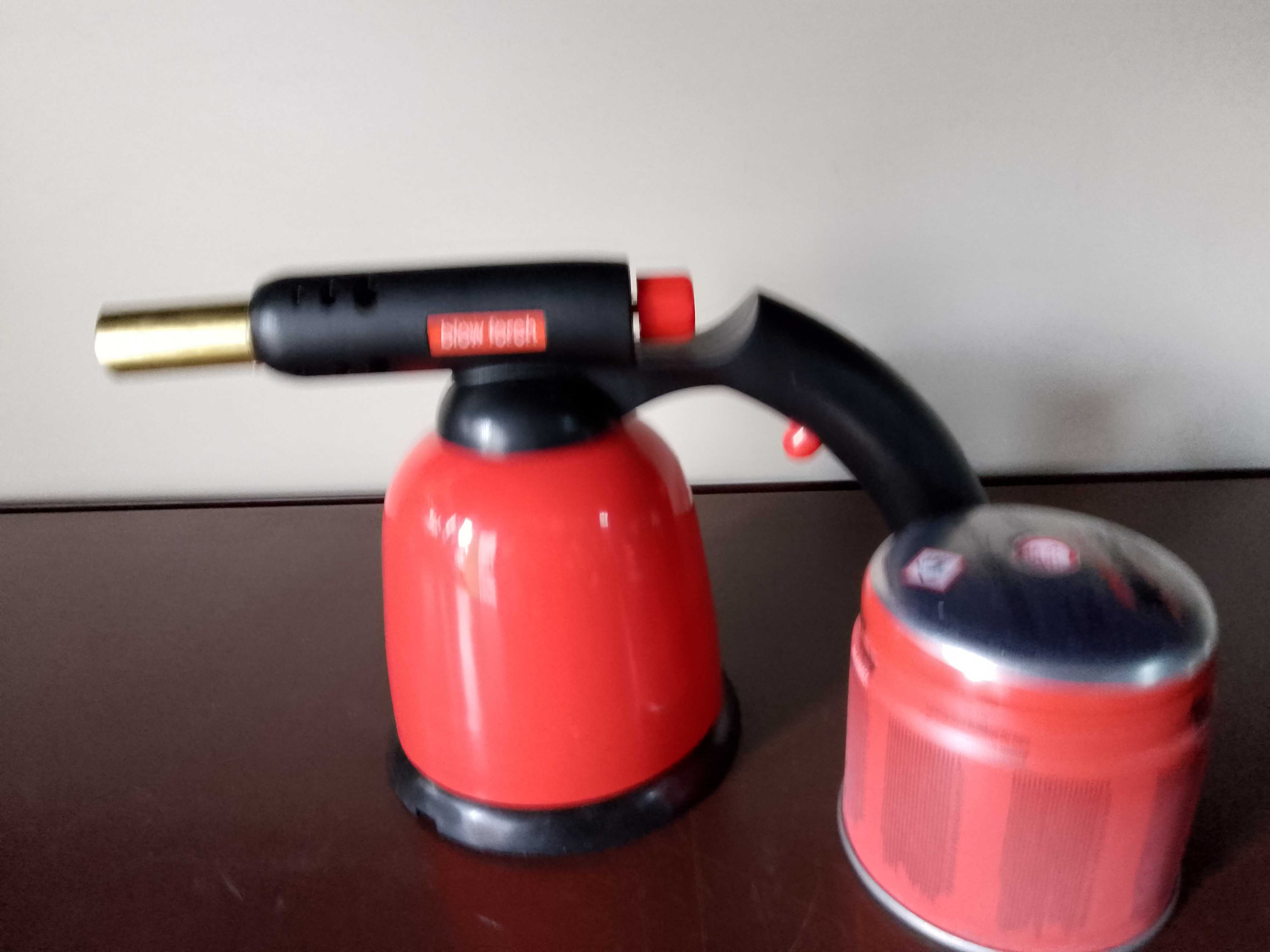 Lutlampa palnik lampa do lutowania gazowa GAZOWA + GAZ NABÓJ nowa 190g