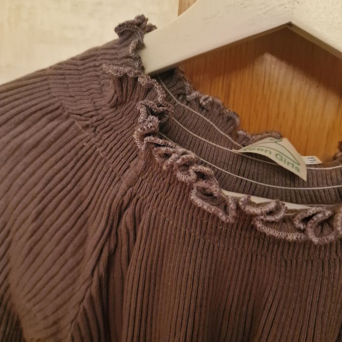 Tunica cor chocolate feminina