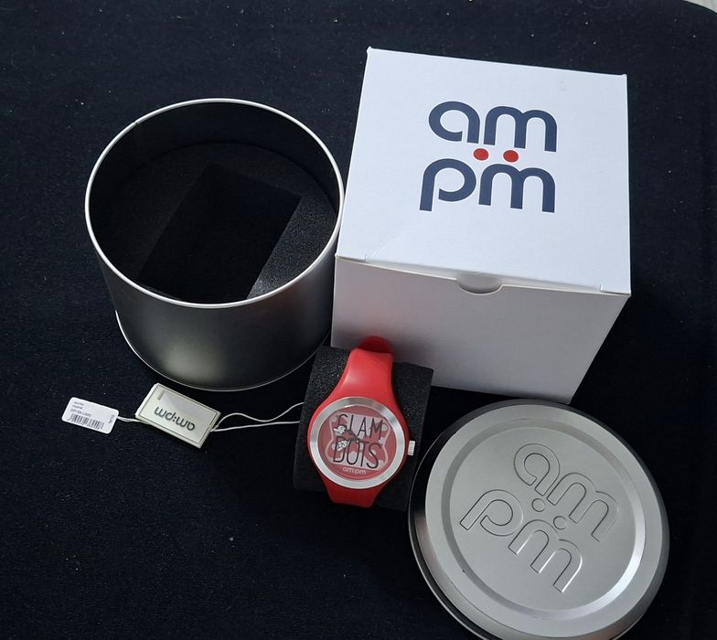 ZEGAREK DZIECIECY czerwony AM PM (Apart)
Firm am pm..
Kolor nie