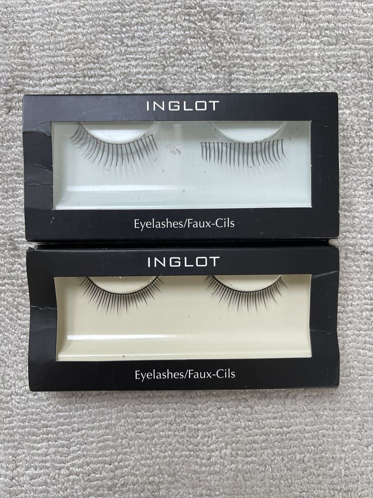 Inglot sztuczne rzęsy 2 rodzaje