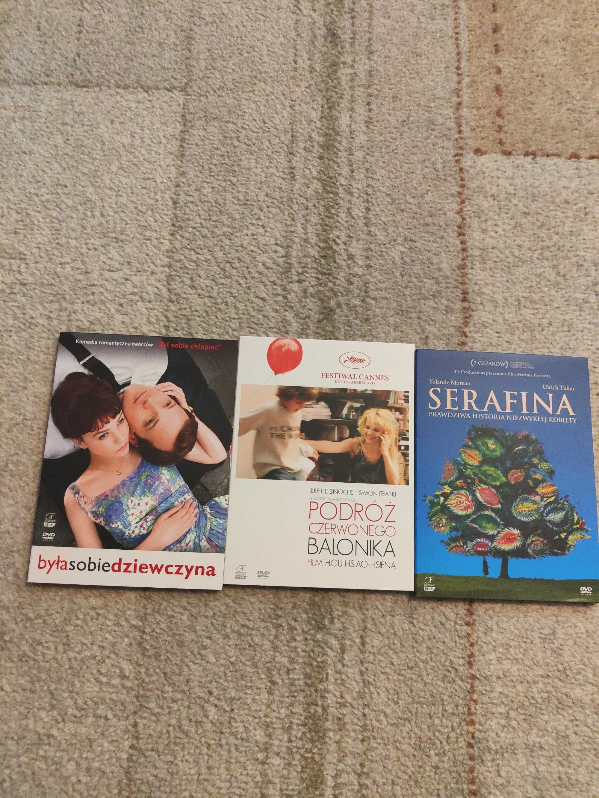 3 płyty DVD Kobiety - Była sobie dziewczyna, Serafina, Podróż czerwone