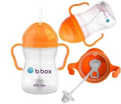 B.Box Bidon z Obciążoną Rurką Orange Zing *NOWY*