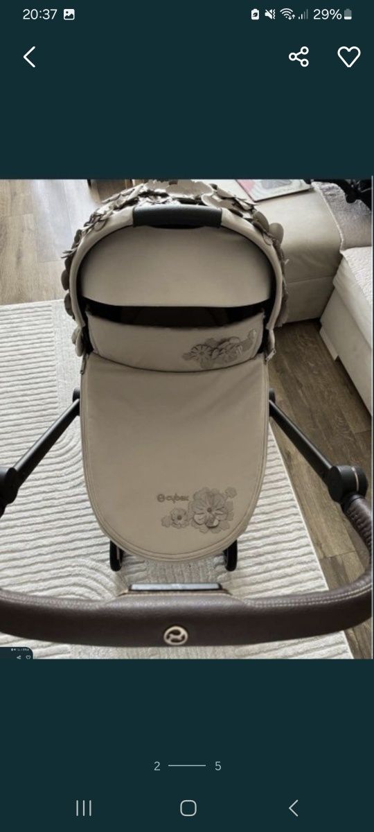 Gondola Cybex mios 2.0