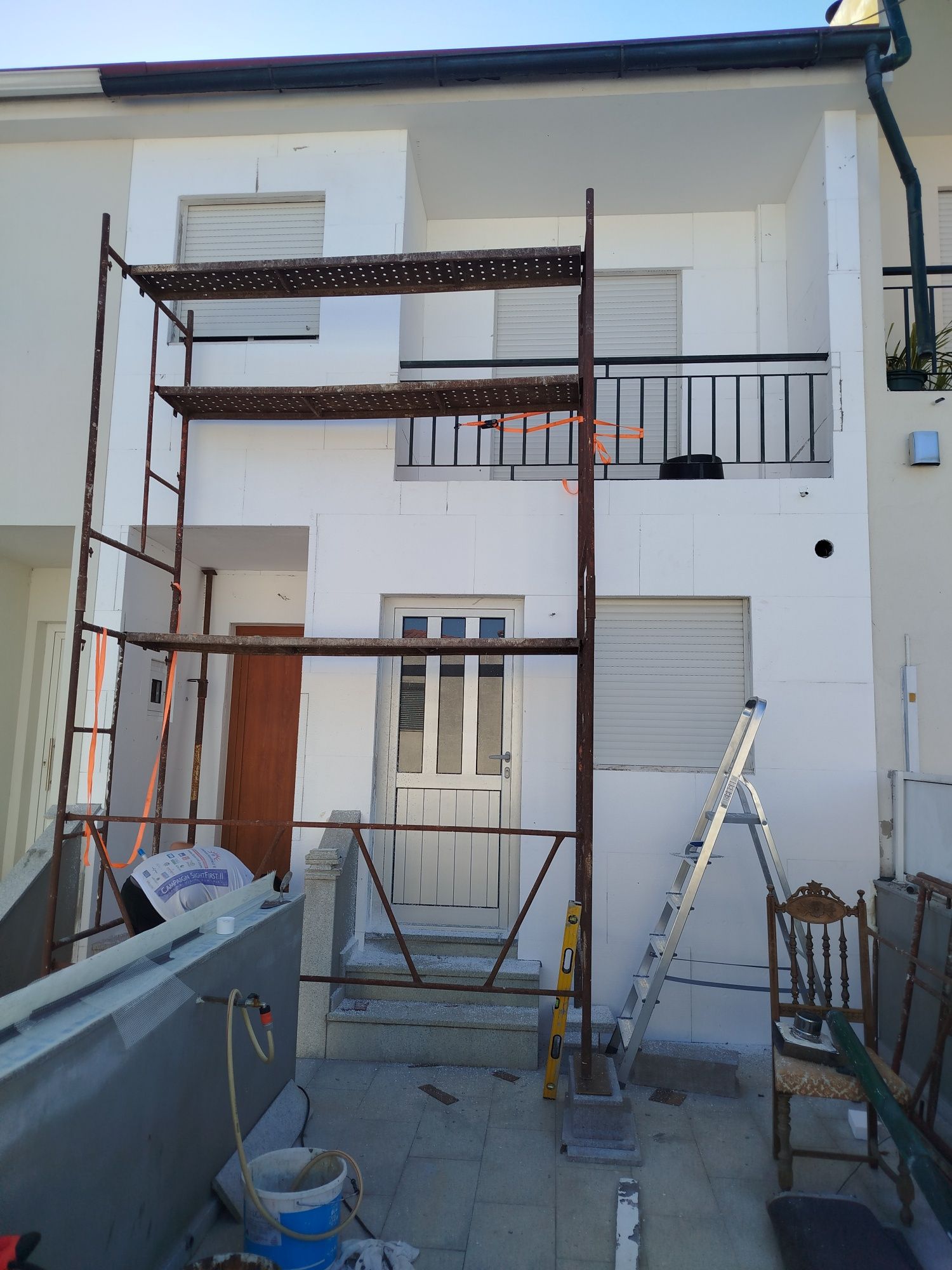 Trabalhos de construção civil