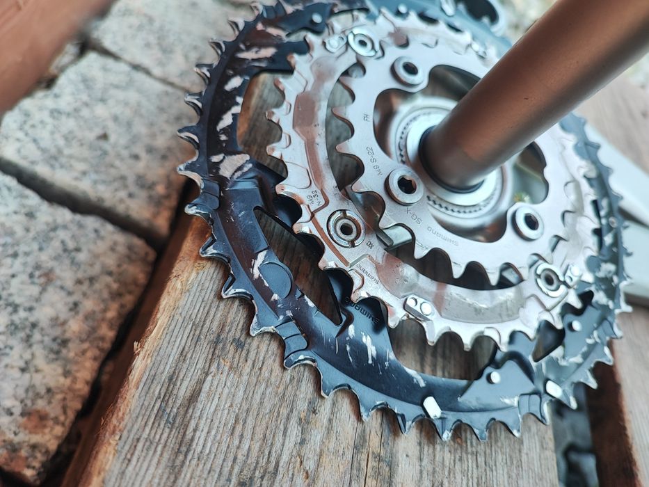 Korba rowerowa Shimano Deore LX M582 175mm Hollowtech 2 Retro MTB