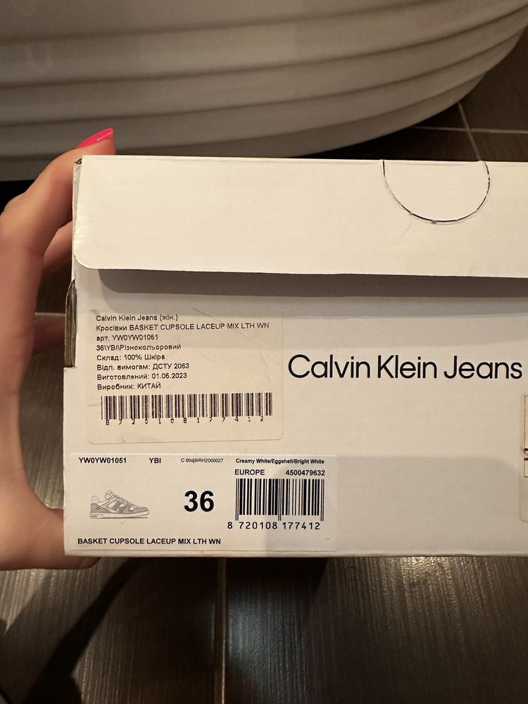 Кроссовки Calvin Klein 36 розмір