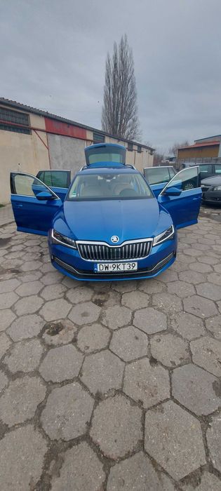 Skoda Superb, pierwszy właściciel 190km 2.0, przebieg autostradowy