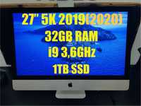 Imac 27” 5K | 2019 | i9 3,6 | 32GB | 1TB SSD